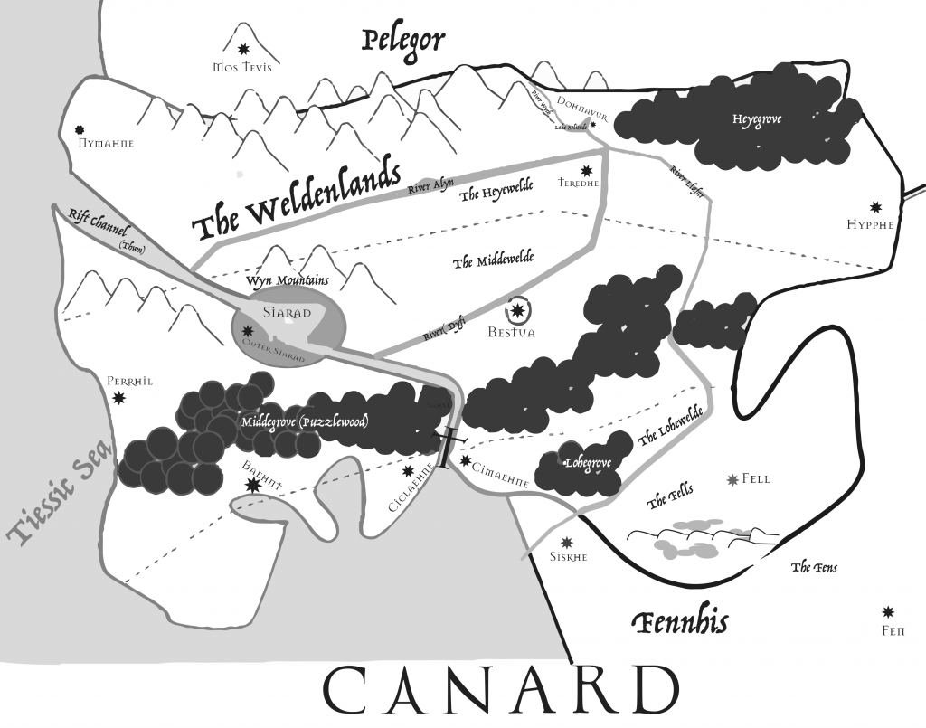 Map of Canard